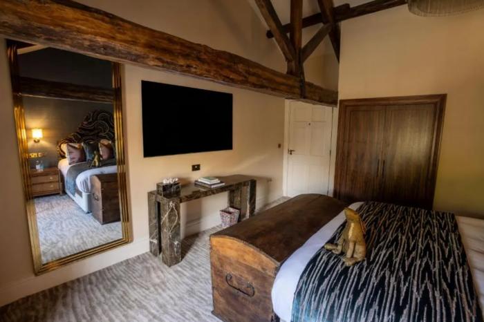 Bed and Breakfast Aynsome Manor Cartmel Habitación foto
